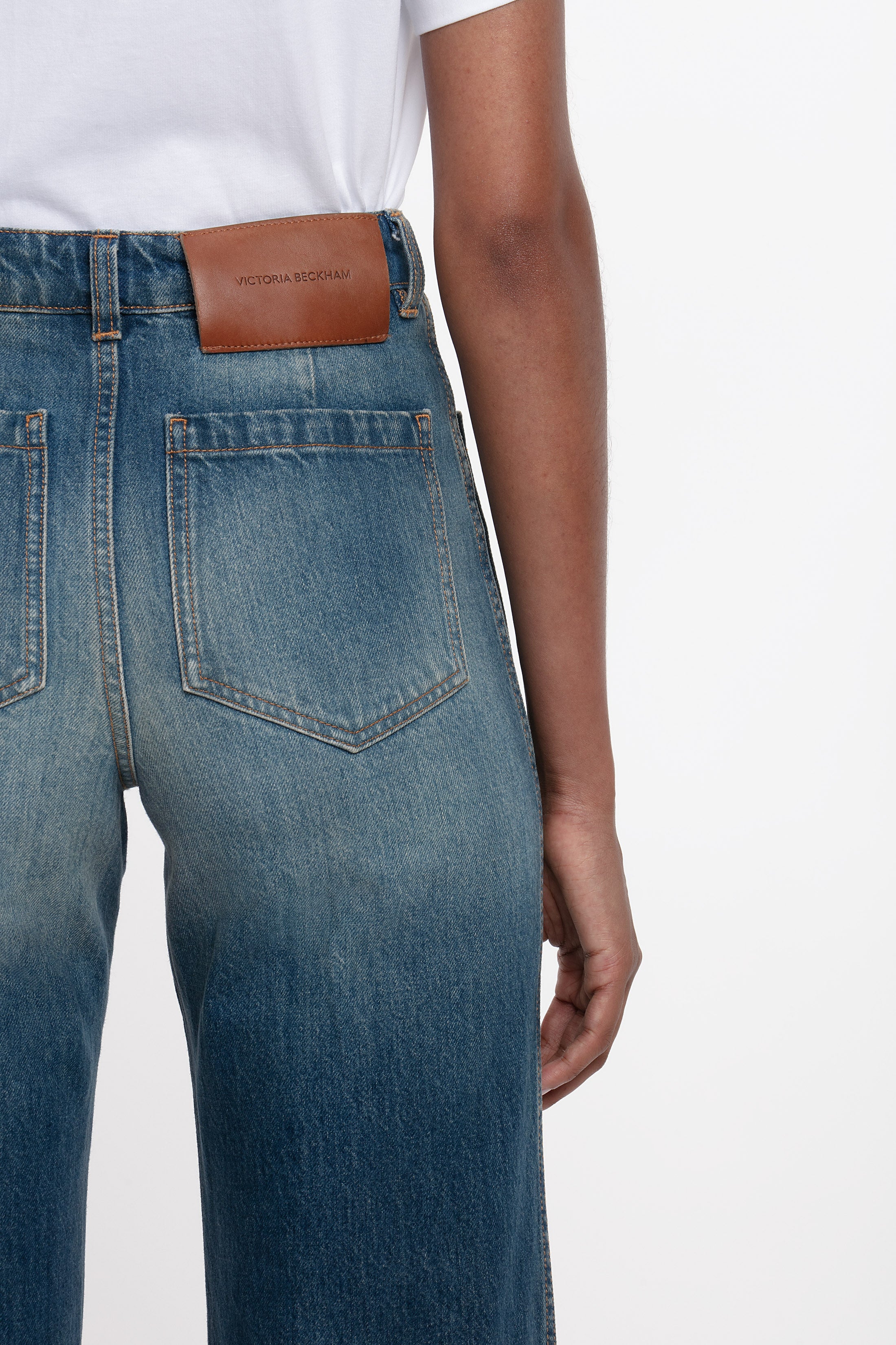 Alina Stretch Jean In Mid Blue - Image 5