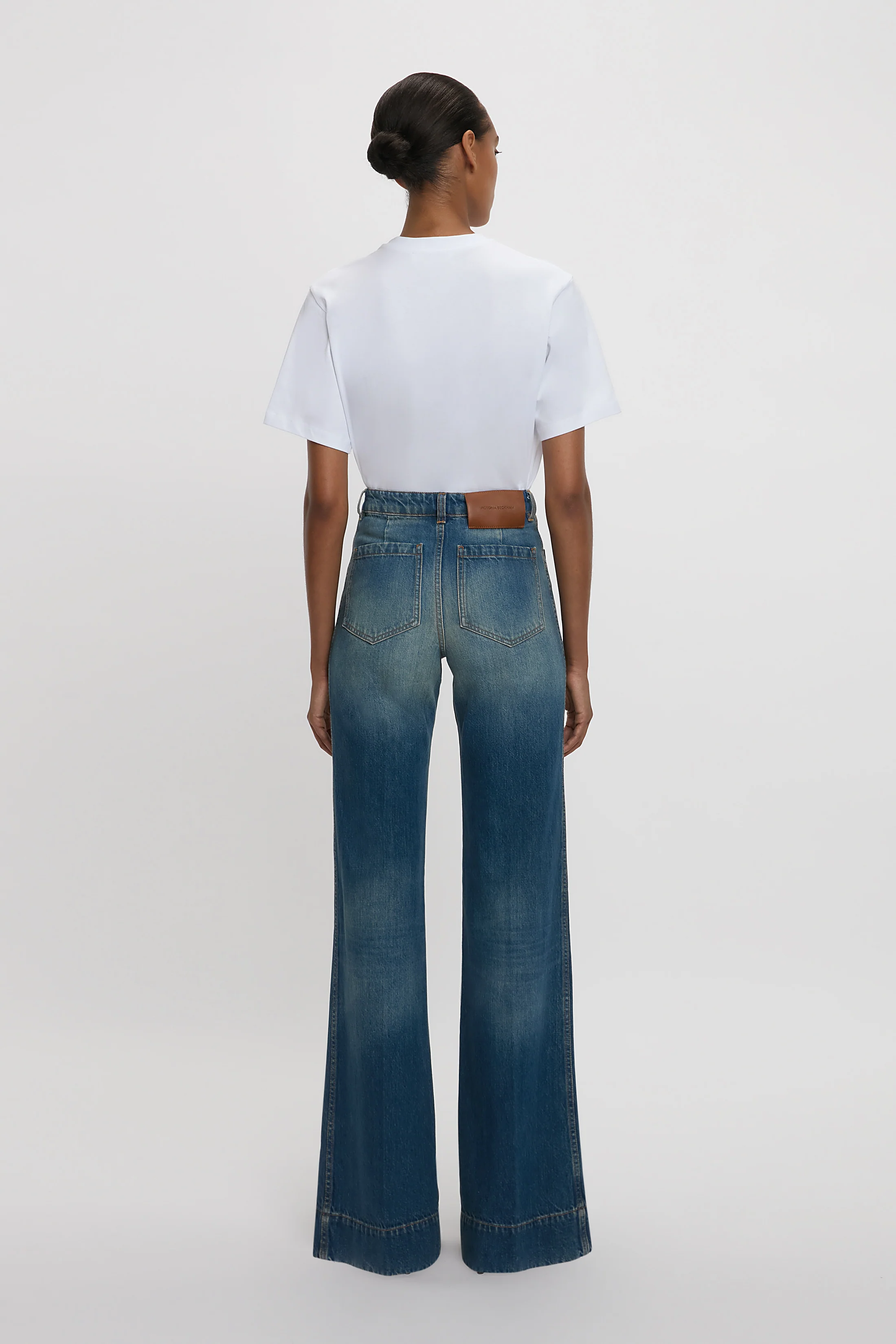 Alina Stretch Jean In Mid Blue - Image 3