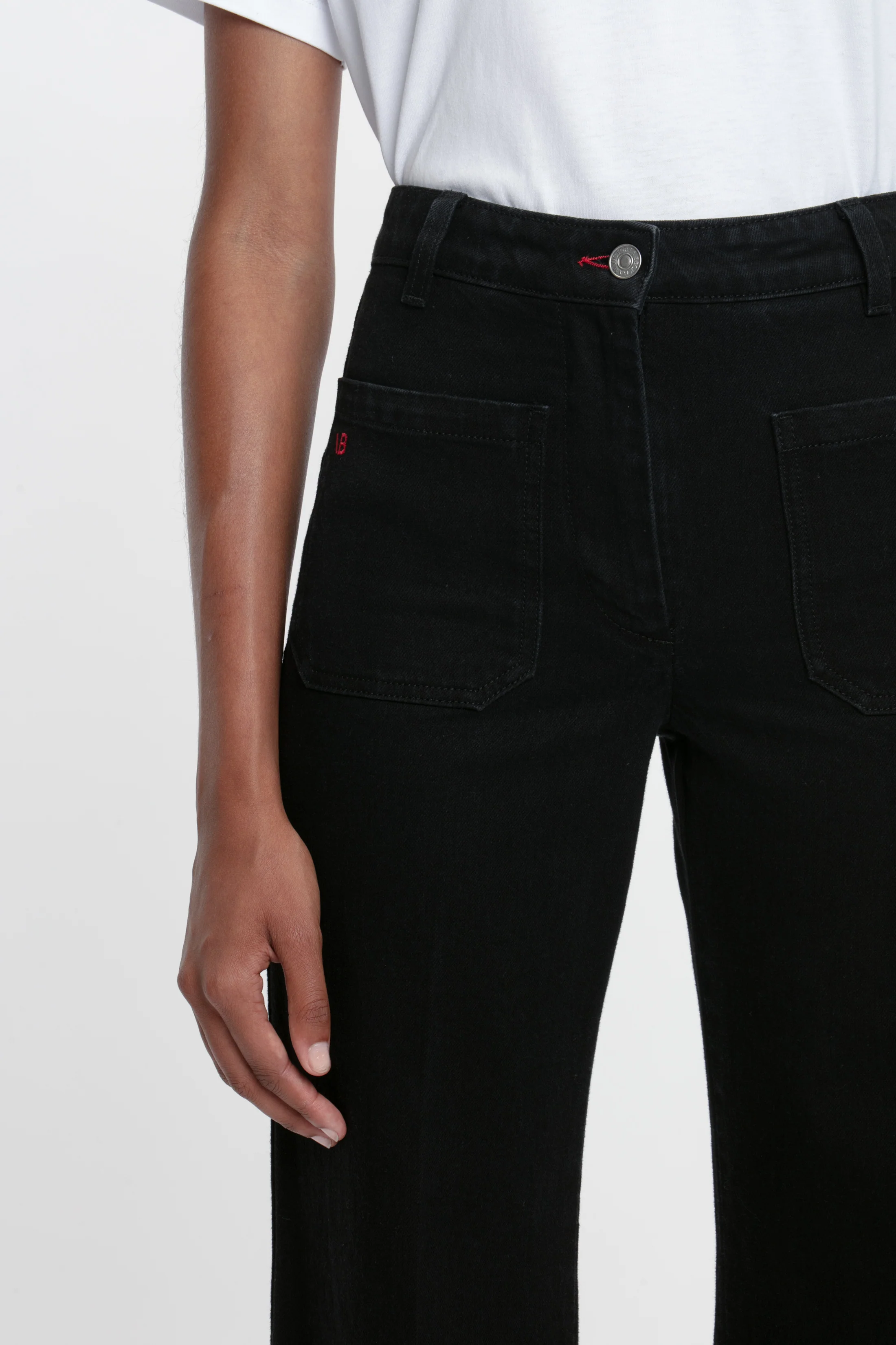Alina Stretch Jean In Washed Black - Image 4
