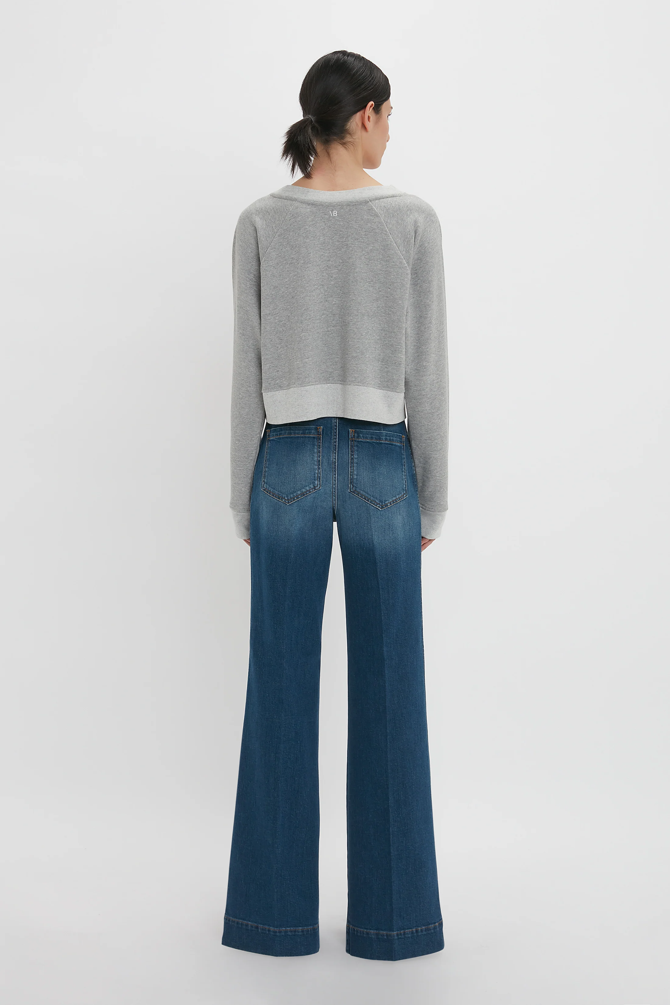 Constance Sweatshirt In Grey Marl - Image 3