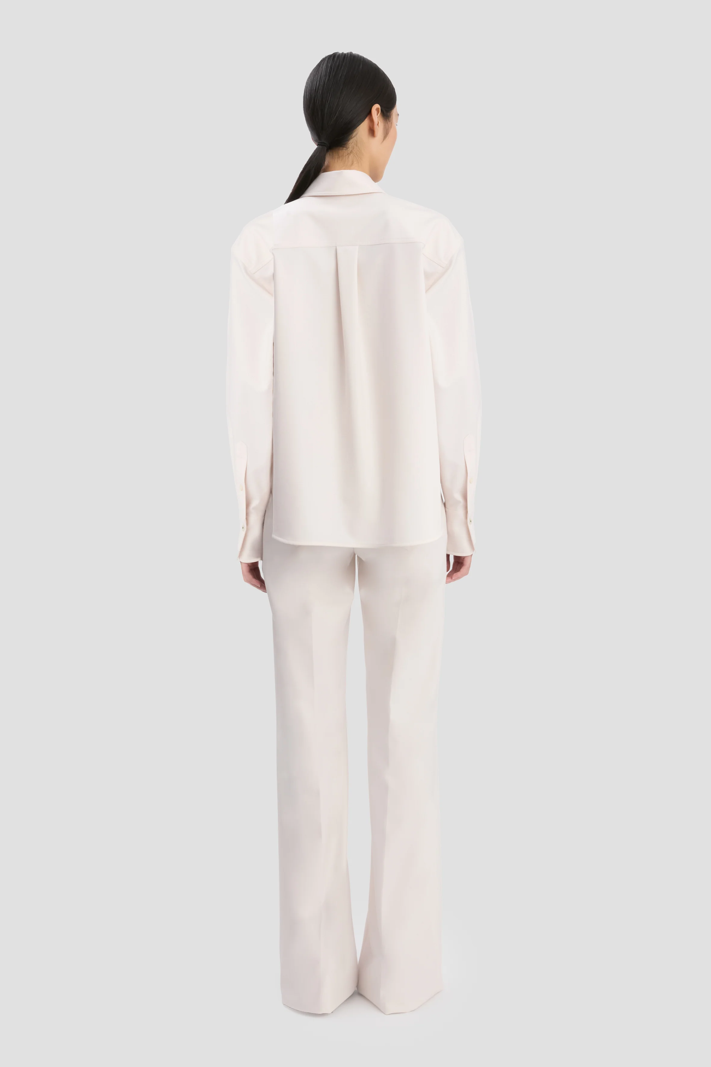 Long Sleeve Shirt In Bone - Image 4