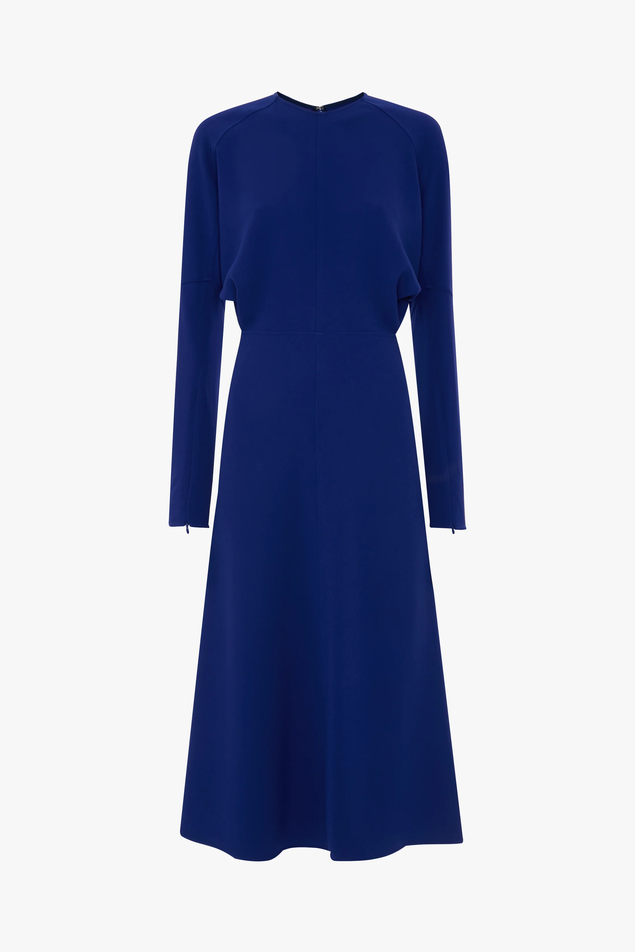 Dolman Midi Dress In Bright Indigo - Image 5