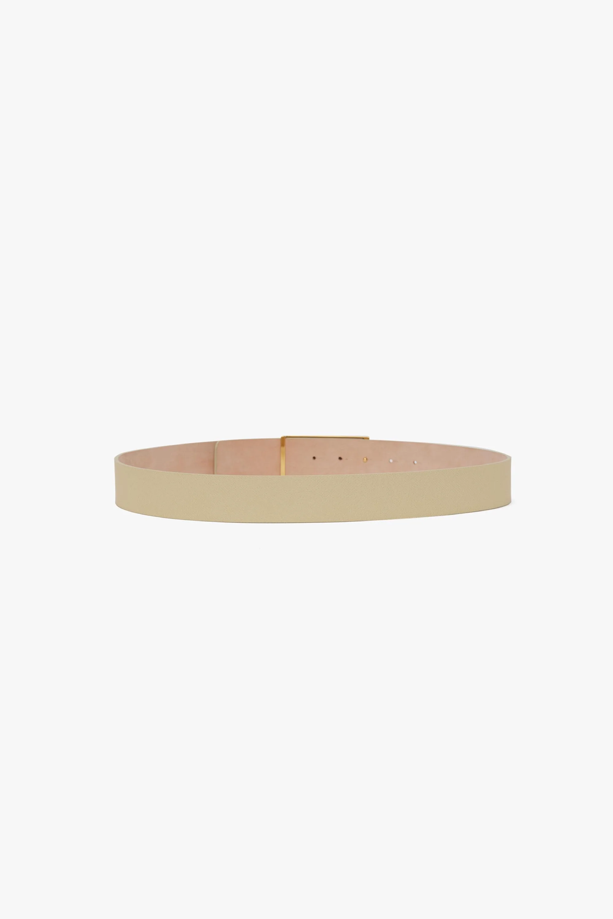 Jumbo Dorian Belt In Ivory Grained Leather - Image 4