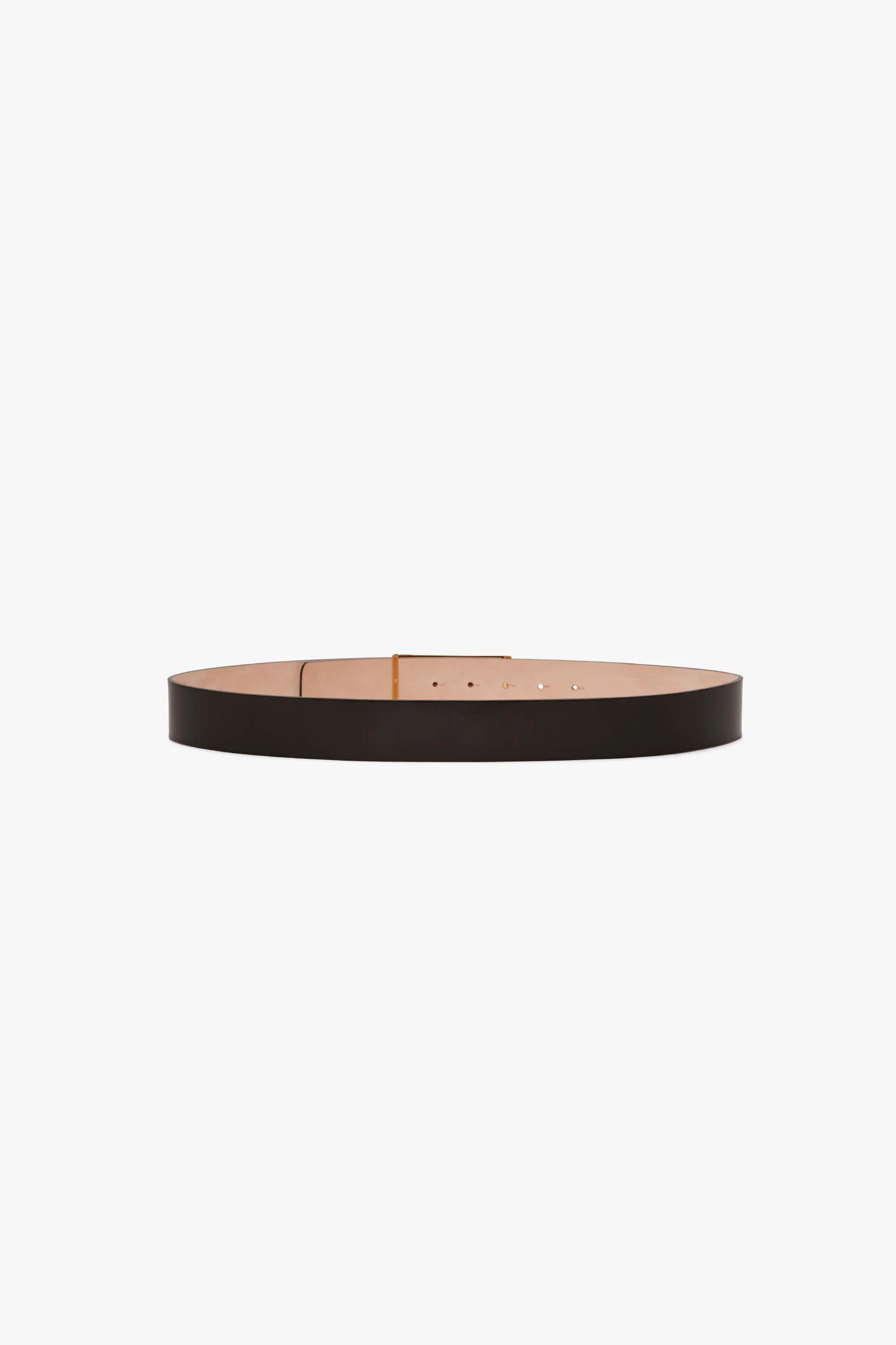 Jumbo Dorian Belt In Black Leather - Image 3