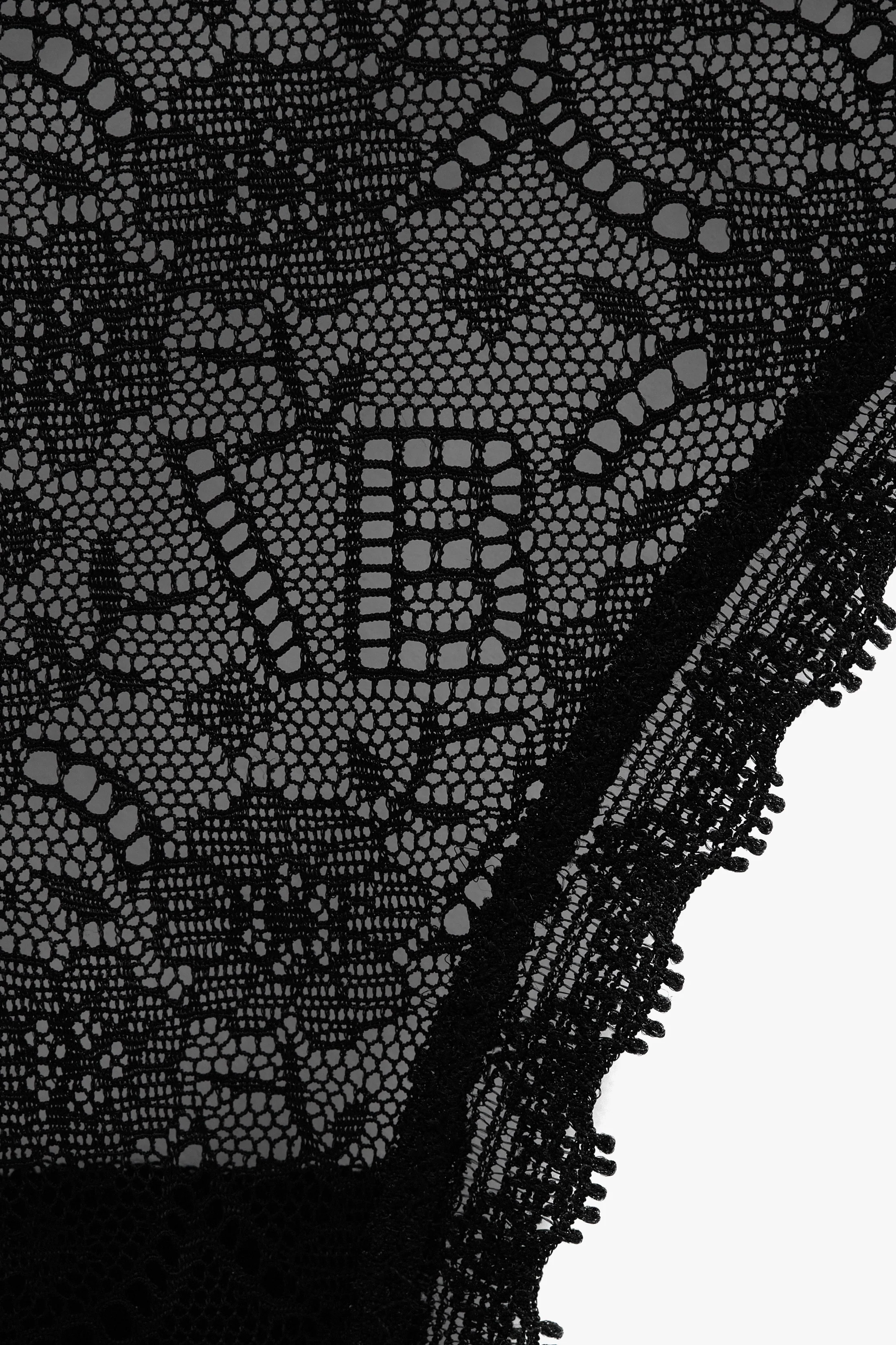 Lace Knickers In Black - Image 3
