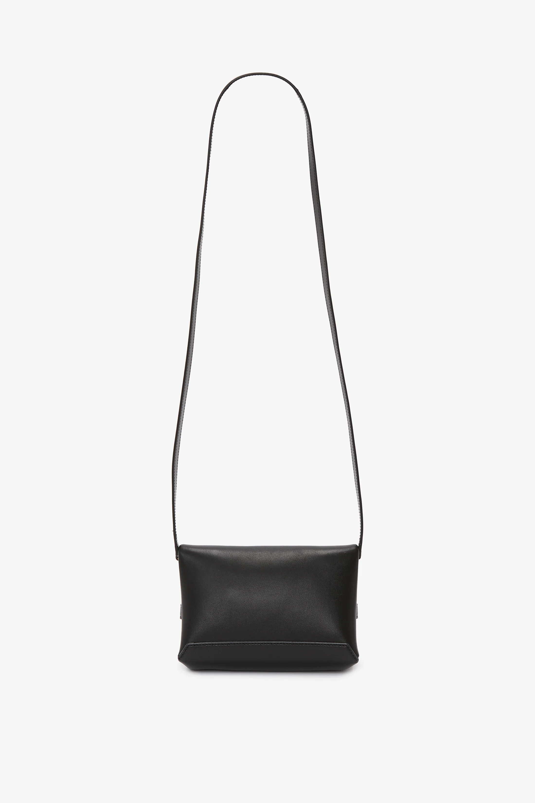 Chain Pouch Bag Mini In Black Leather - Image 5