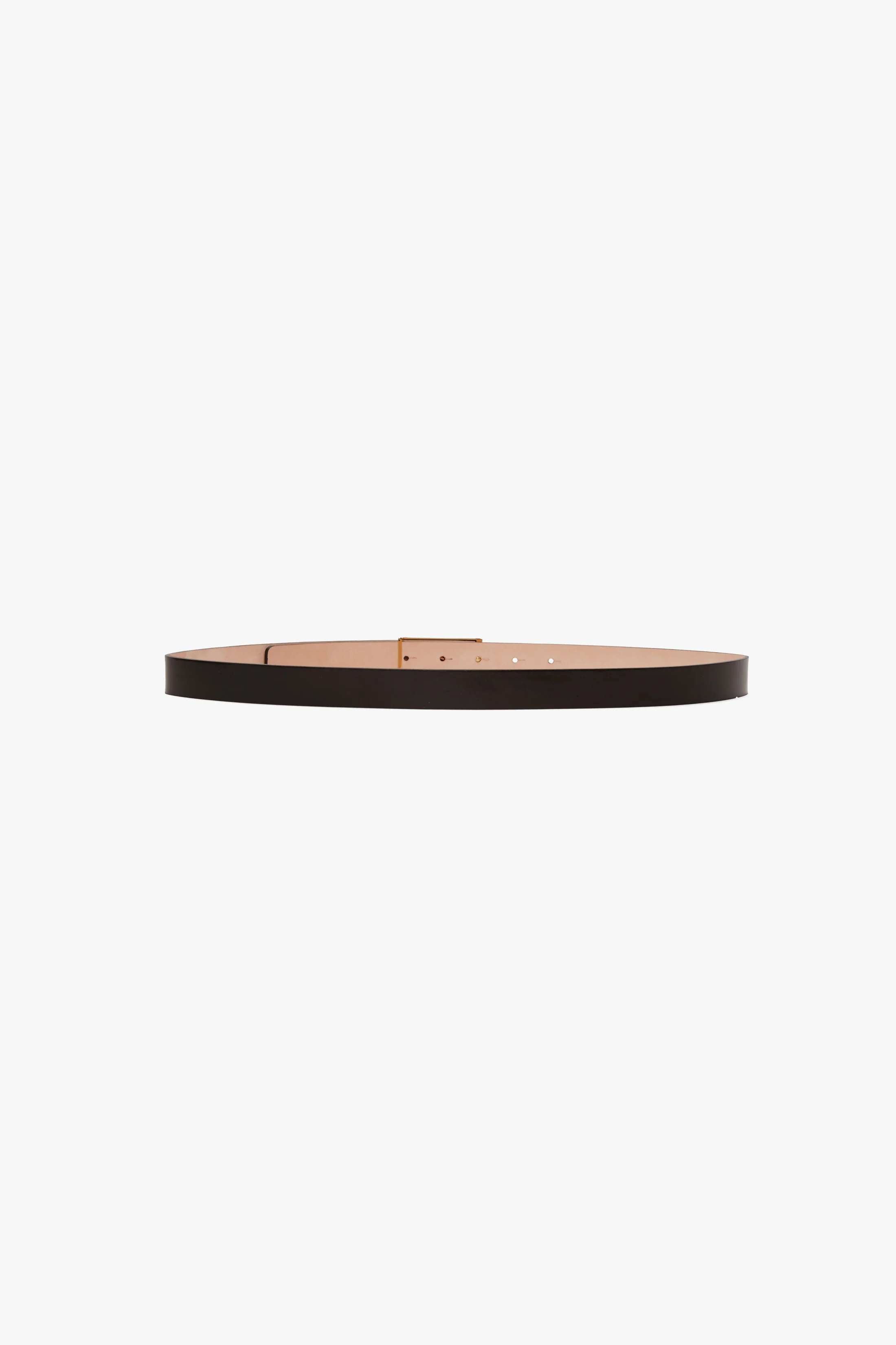 Dorian Belt In Black Leather - Image 3