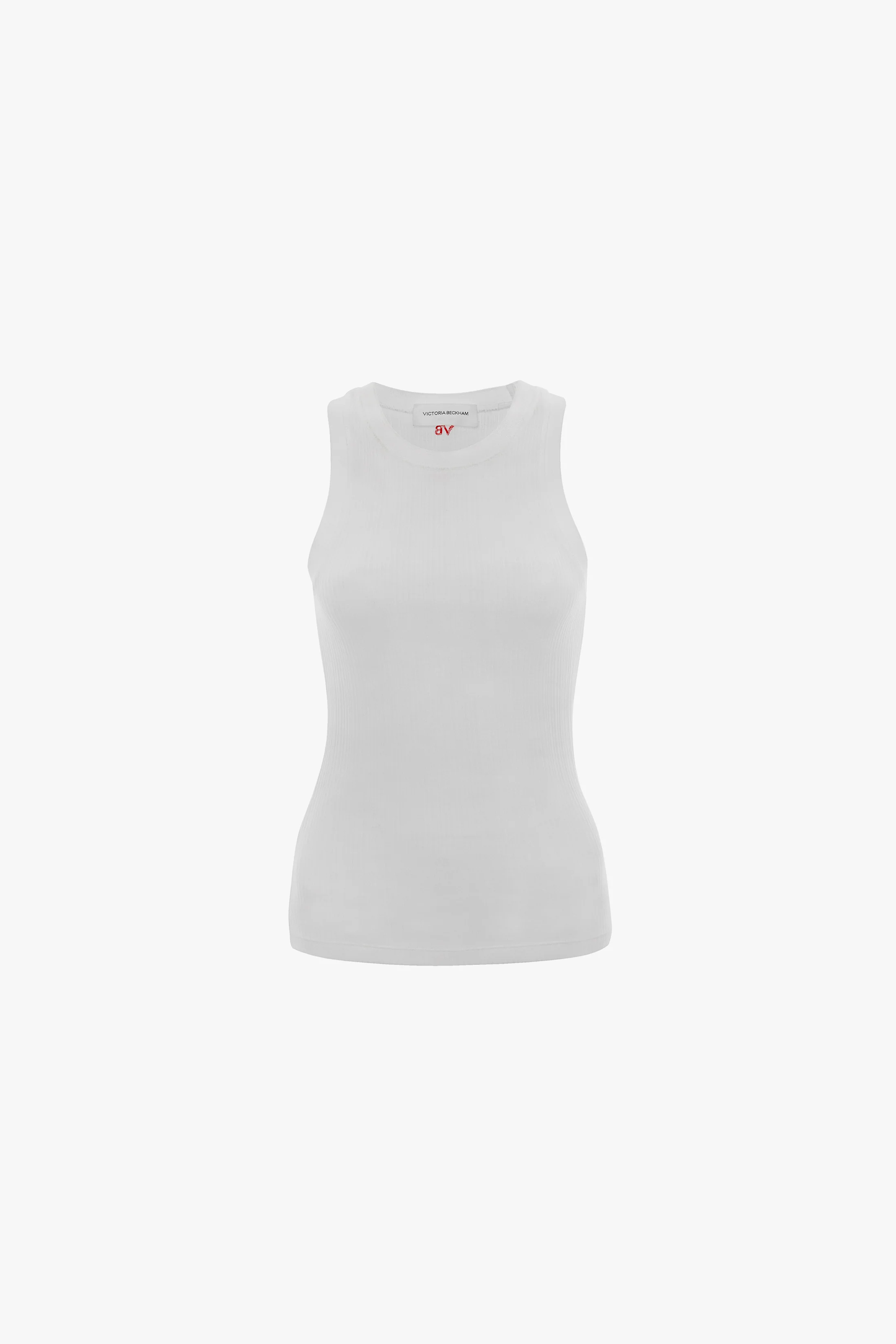 Rib Tank In White - Image 5