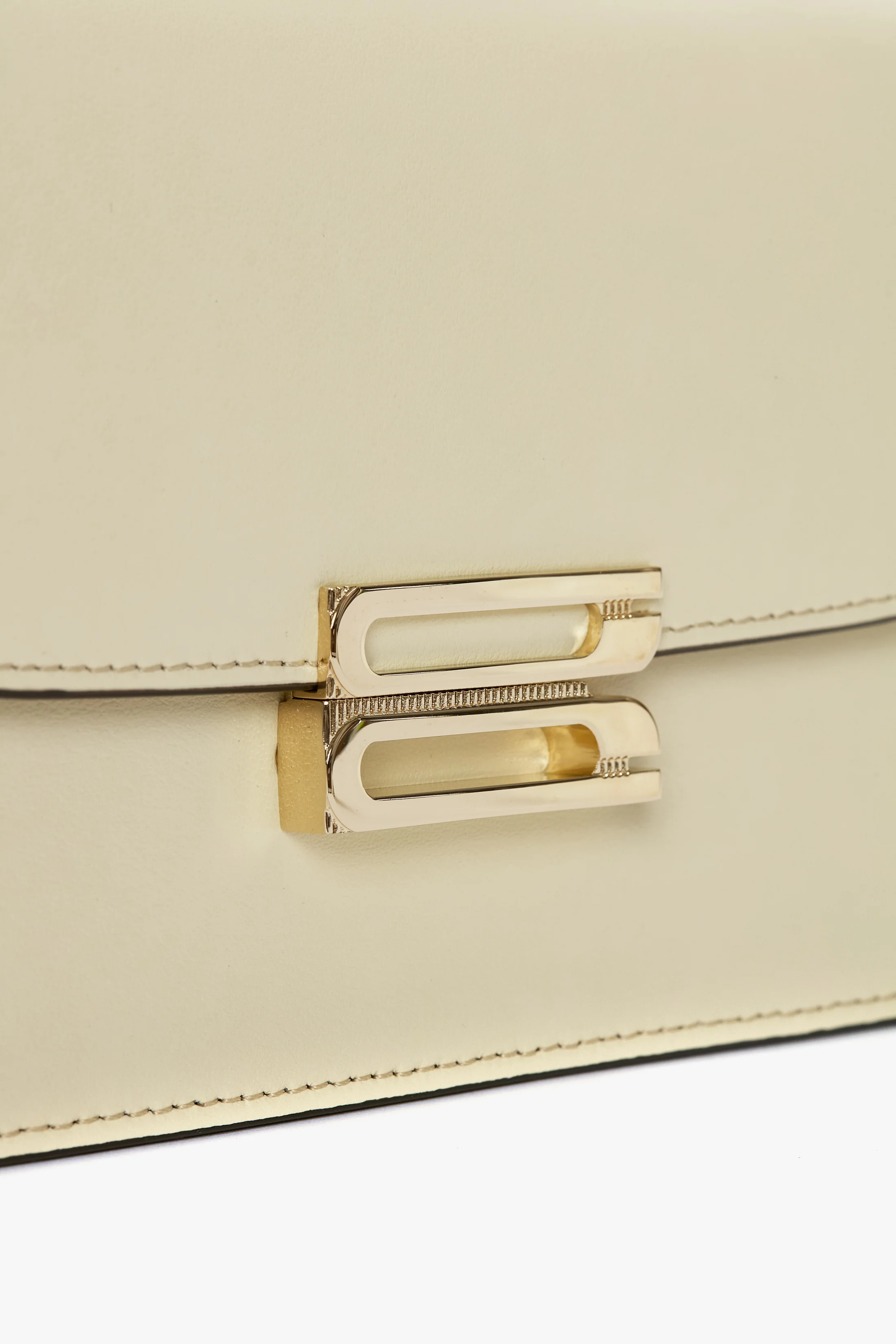 Dorian Bag Small In Ivory Leather - Image 5
