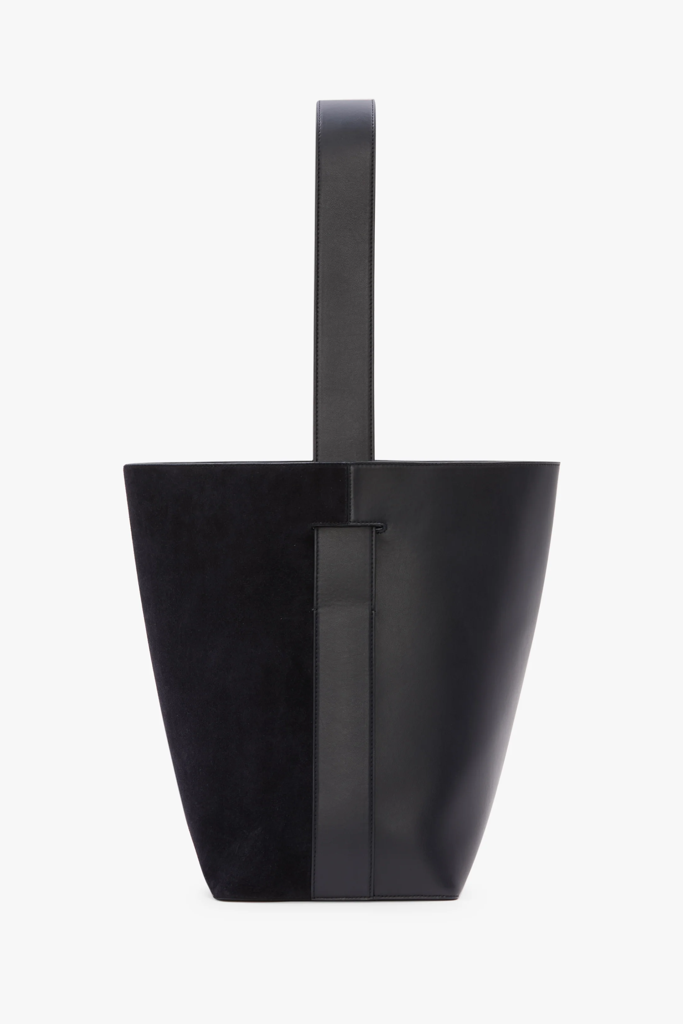 Dia Bucket Bag In Navy Leather - Image 5