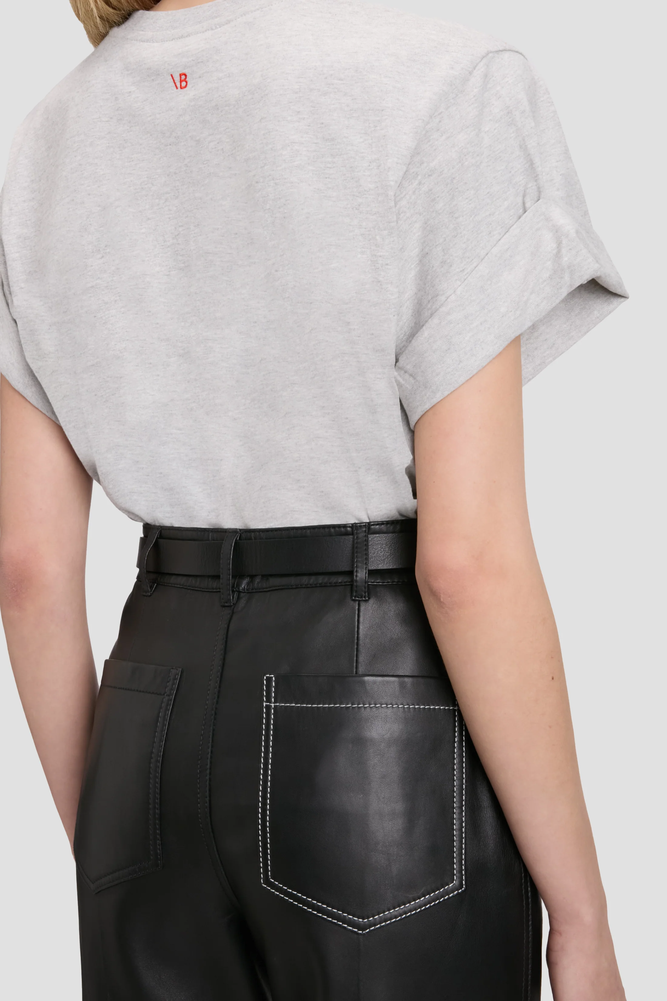 Tilly T-Shirt In Grey Marl - Image 4